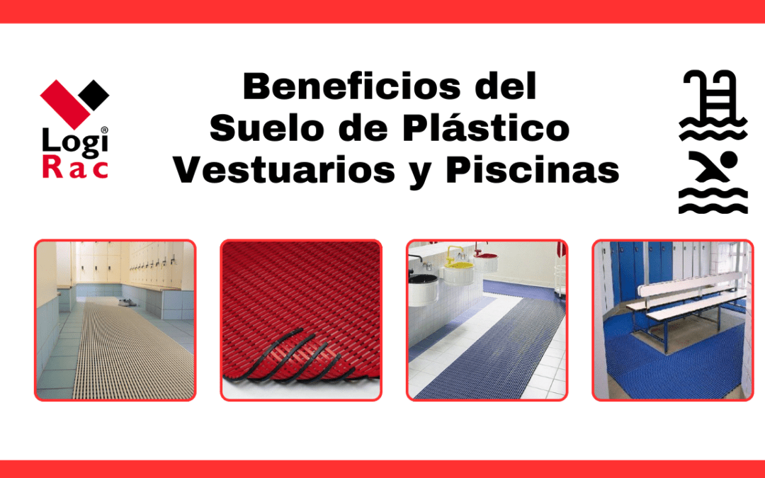 Beneficios de los suelos de plástico en vestuarios y áreas de piscina